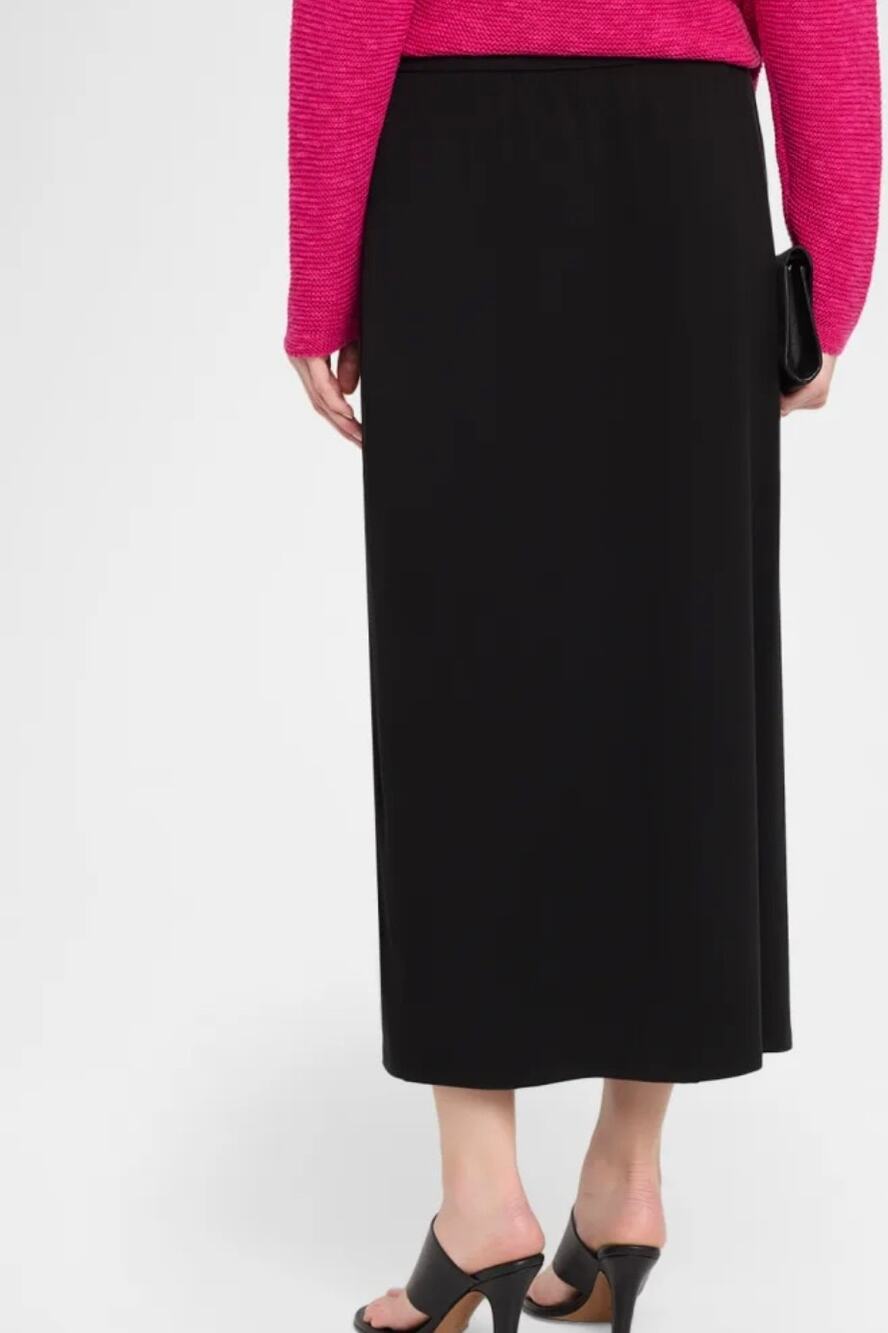 Eileen Fisher Black Medium Long Skirt